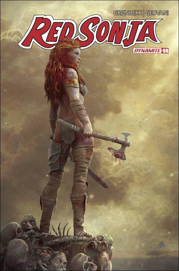 Red Sonja (2023) issue 8-B Björn Barends Cover