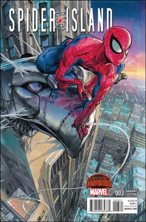 Spider-Island issue 3-B Yusuke Murata Manga Cover