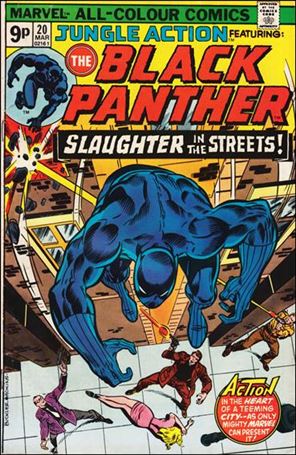 Jungle Action (1972) issue 20-B UK Price Cover