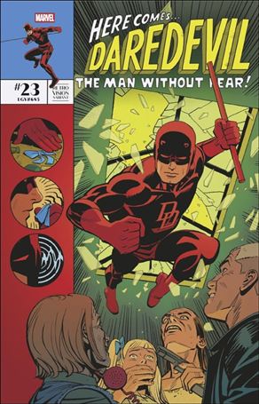Daredevil (2023) issue 23-B Leonardo Romero RetroVision Cover