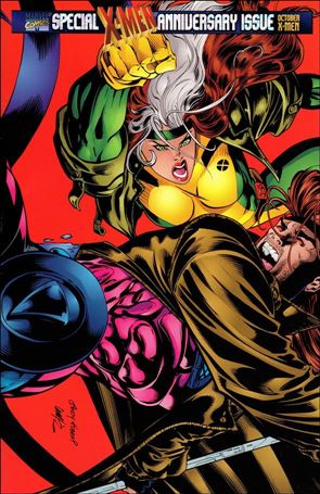 X-Men (1991) issue 45 Double Gatefold Prismatic Cover
