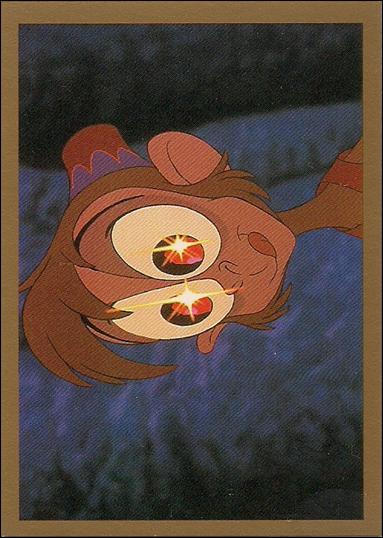 Aladdin (Base Set) card 33 Abu and the Monkey Idol