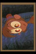 Aladdin (Base Set) card 33 Abu and the Monkey Idol