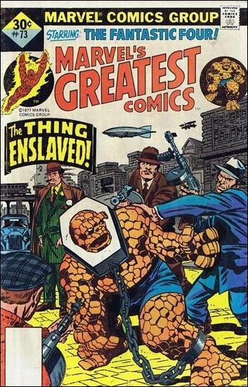 Marvel's Greatest Comics issue 73-C Whitman Cover