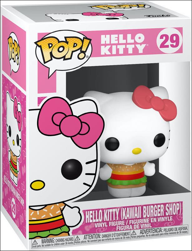 POP! Sanrio figure 29 Hello Kitty (Kawaii Burger Shop)
