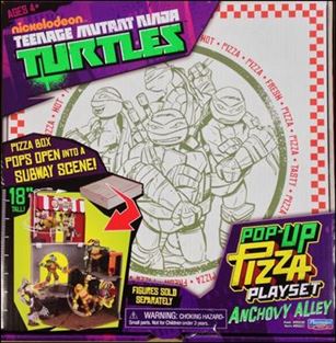 Teenage Mutant Ninja Turtles (2012) Vehicles and Playsets figure 7 Pop-Up Pizza Playset - Anchovy Alley