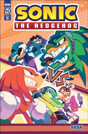 Sonic the Hedgehog (2018) issue 66-C Nathalie Fourdraine 1:10 Cover