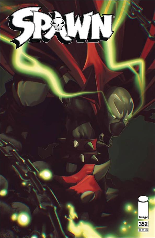 Spawn issue 352-B Francesco Tomaselli Cover