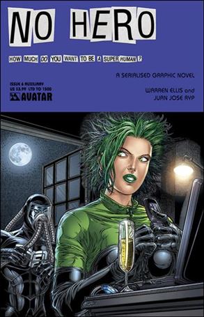 No Hero issue 6-C Auxiliary 1/1500 Cover
