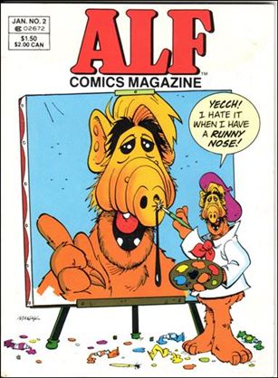 Alf Comics Magazine Cover Image 2