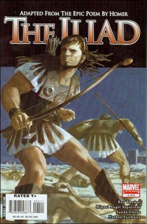 Marvel Illustrated: The Iliad 4 A, May 2008 Comic Book by Marvel