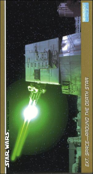Star Wars Trilogy Special Edition Widevision  (Base Set) card 47 Ext. Space - Around the Death Star