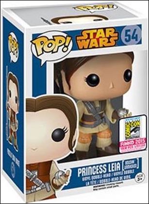 POP! Star Wars figure 54 Princess Leia (Boushh Unmasked) SDCC 2015 1/1008