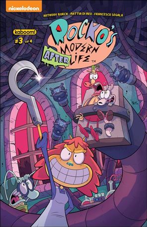 Rocko's Modern Afterlife issue 3 Ian McGinty Cover