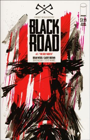 Black Road issue 1-C 2nd Printing Cover