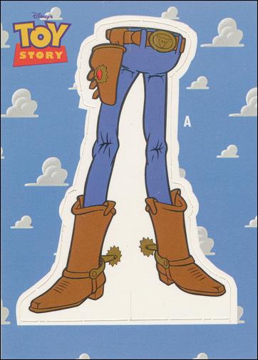 Toy Story Series 1 (Base Set) card 75 Woody part 1