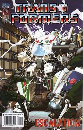 Transformers: Escalation issue 2 E.J. Su Standard Cover