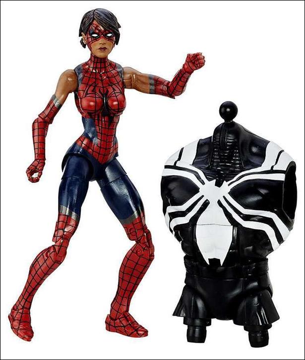 Marvel Legends Series: Spider-Man (Venom Series)  figure 6-B Web-Slinging Heroines (Spider-Girl) Loose