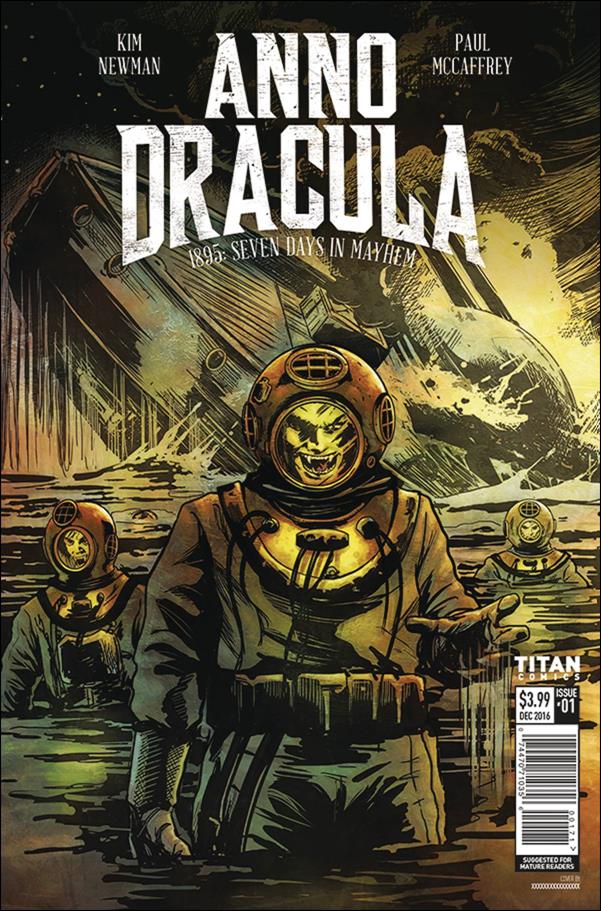 Anno Dracula: 1895 Seven Days In Mayhem issue 1-C Brian Williamson Cover