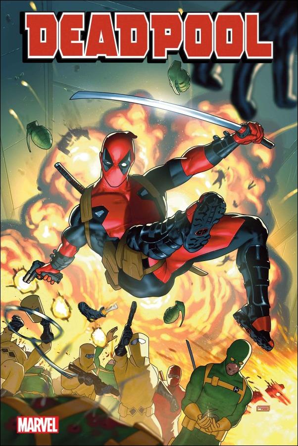 Deadpool (2024) issue 1 Taurin Clarke Cover