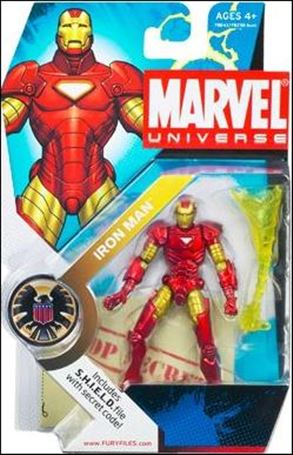 Marvel Universe (Series 1) figure 001 Iron Man
