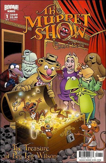 Muppet Show: The Treasure of Peg-Leg Wilson issue 1-B Roger Langridge "Treasure" Cover