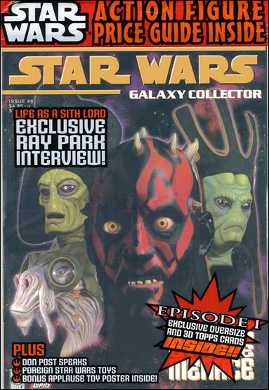 Star Wars Galaxy Collector issue 8-B Polybagged w/ Promo Cards and Poster