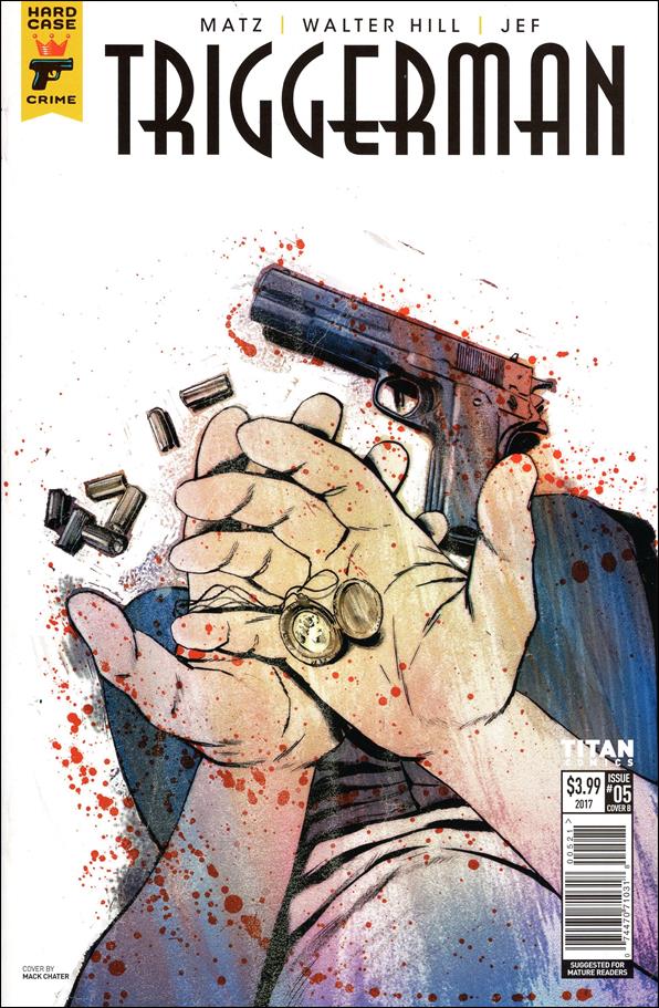 Triggerman (2016) issue 5-B Mack Chater Cover