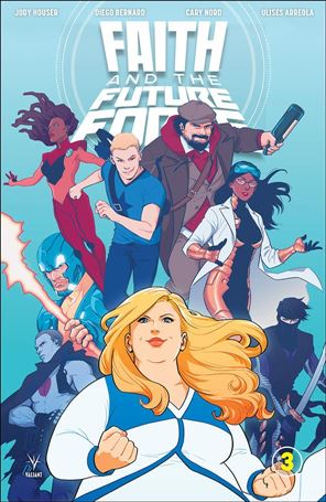 Faith and the Future Force issue 3 Audrey Mok Cover