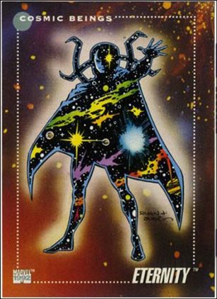Marvel Universe: Series 3 (Base Set) card 155 Eternity
