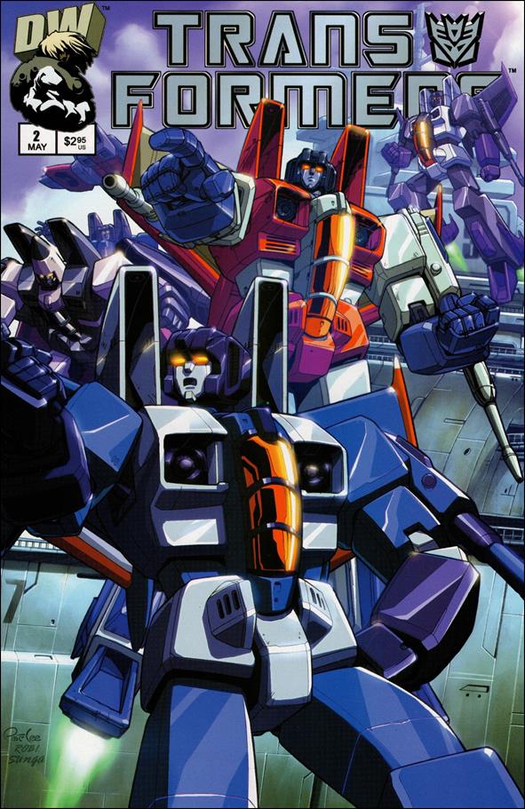 Transformers: Generation 1 (2002) issue 2-B Decepticon Cover