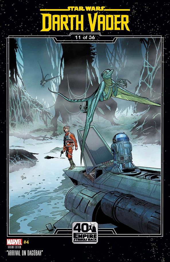 Star Wars: Darth Vader issue 4-B Chris Sprouse Empire Strikes Back Cover