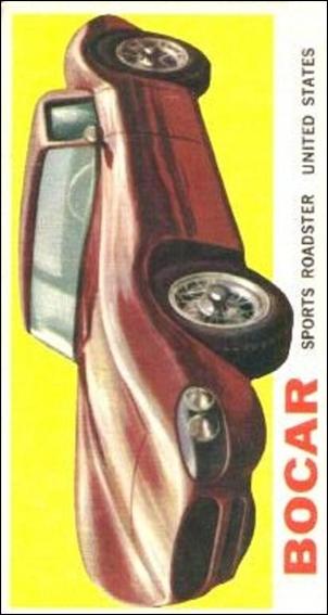 Sports Cars (1961) (Base Set) card 30 Bocar Sports Roadster
