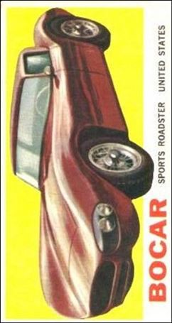 Sports Cars (1961) (Base Set) card 30 Bocar Sports Roadster