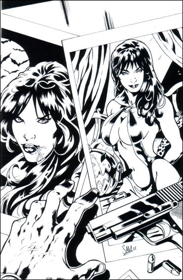 Vampirella Quarterly issue 1.6-E Daniel Sampere Black & White Virgin Cover