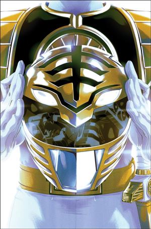Mighty Morphin Power Rangers issue 40-B Goni Montes Foil Cover