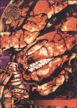 Marvel Annual Flair '95 (Base Set) card 81 Thing