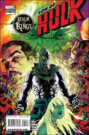 Realm of Kings: Son of Hulk issue 1-B Michael Golden Cover