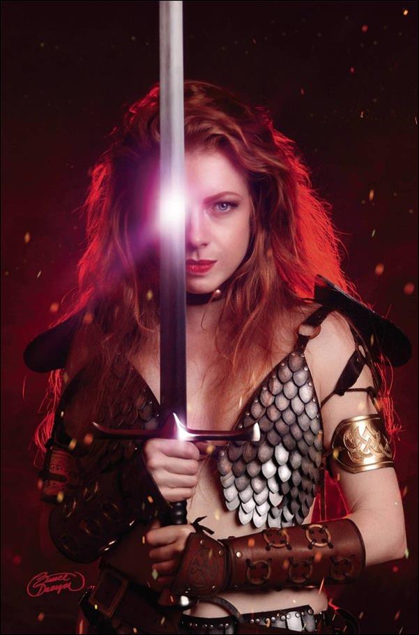 Unbreakable Red Sonja issue 1-V 1:25 Cosplay Virgin Photo Cover