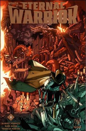 Wrath of the Eternal Warrior issue 1-K David Lafuente Gold Wraparound Cover