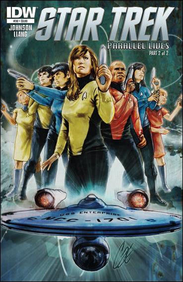 Star Trek (2011) issue 30 Cat Staggs Cover
