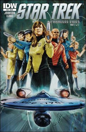 Star Trek (2011) issue 30 Cat Staggs Cover