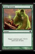 Magic the Gathering: Duel Decks: Garruk vs. Liliana (Base Set) card 14 Giant Growth