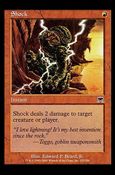 Magic the Gathering: Onslaught (Base Set) card 227 Shock