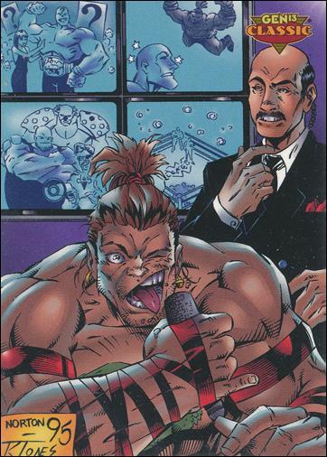 Gen13 Classic (Base Set) card 43 Grunge, pro wrestler