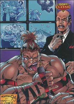 Gen13 Classic (Base Set) card 43 Grunge, pro wrestler