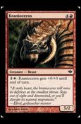Magic the Gathering: Conflux (Base Set) card 67 Kranioceros