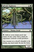 Magic the Gathering: Fifth Dawn (Base Set) card 93 Sylvok Explorer