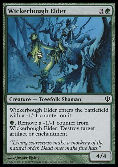 Magic the Gathering: Archenemy (Base Set) card 74 Wickerbough Elder