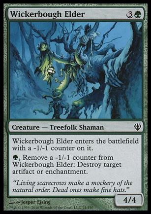 Magic the Gathering: Archenemy (Base Set) card 74 Wickerbough Elder